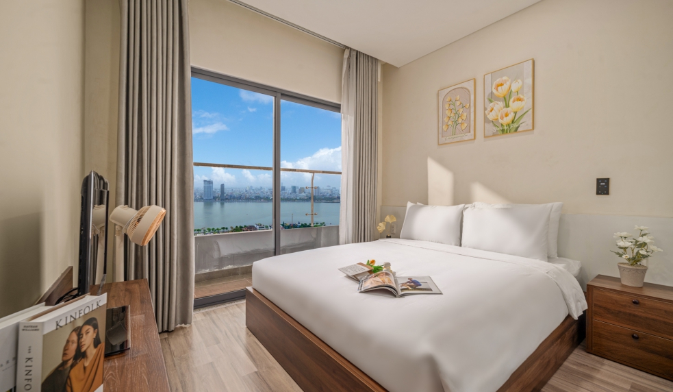 B1510 - Lux 2BR/80m2 Monarchy Apartment Han River view