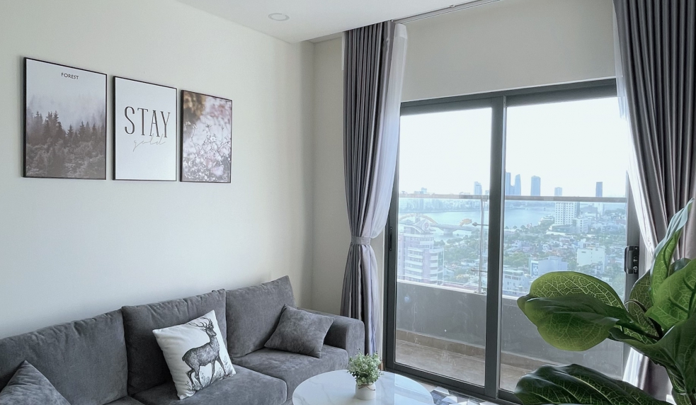 B2102 - Lux 2BR/80m2 Monarchy Apartment Han River view