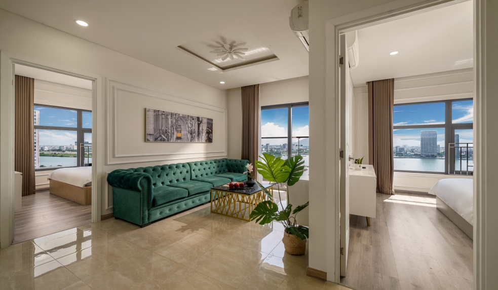 B1535 - Lux 3BR Monarchy Apartment Han River view